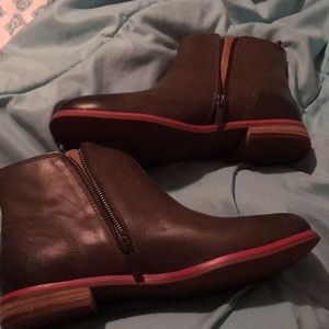 Military Green Lucky Brand Booties